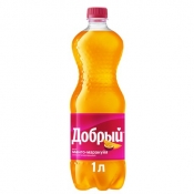 Напиток "Добрый Манго-маракуйя" (газ/1 л./1 уп./12 шт./ПЭТ)